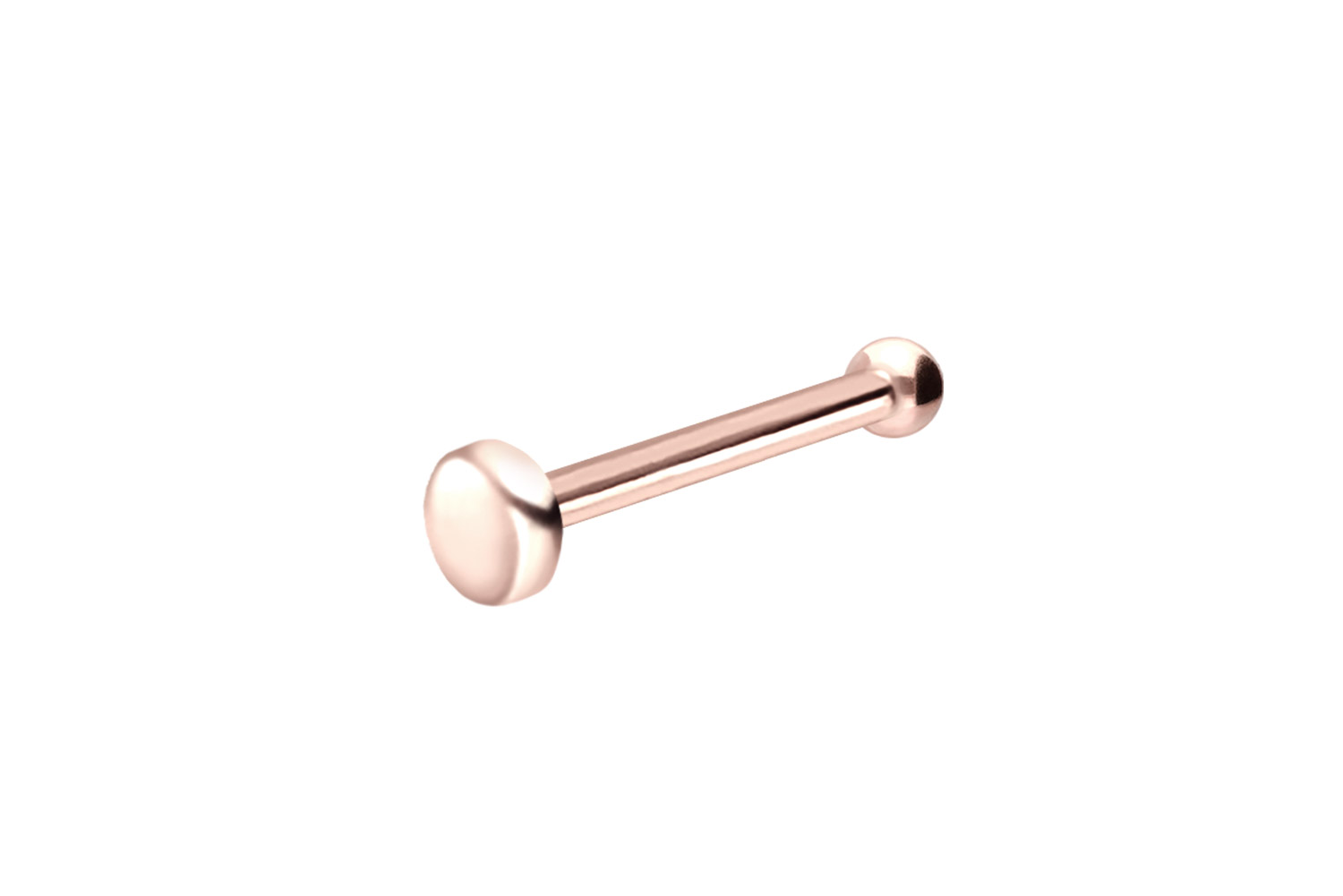 Chirurgenstahl Nasenstecker Nasenpiercing Pin PLATTE